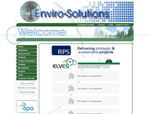Tablet Screenshot of enviro-solutions.com